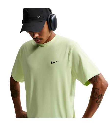 Mens Hyverse Swoosh Short-sleeved T-shirt Lime Nike