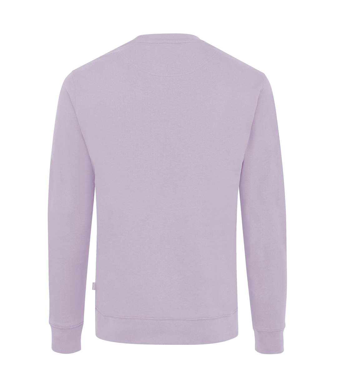 Unisex adult zion recycled cotton crew neck sweatshirt lavender Iqoniq-2