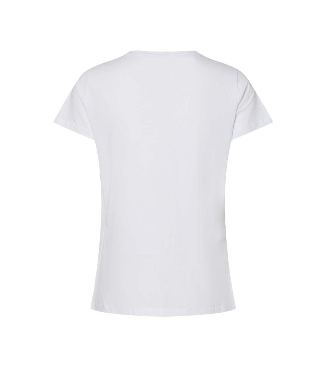 T-Shirt blanc femme pieces briella-2