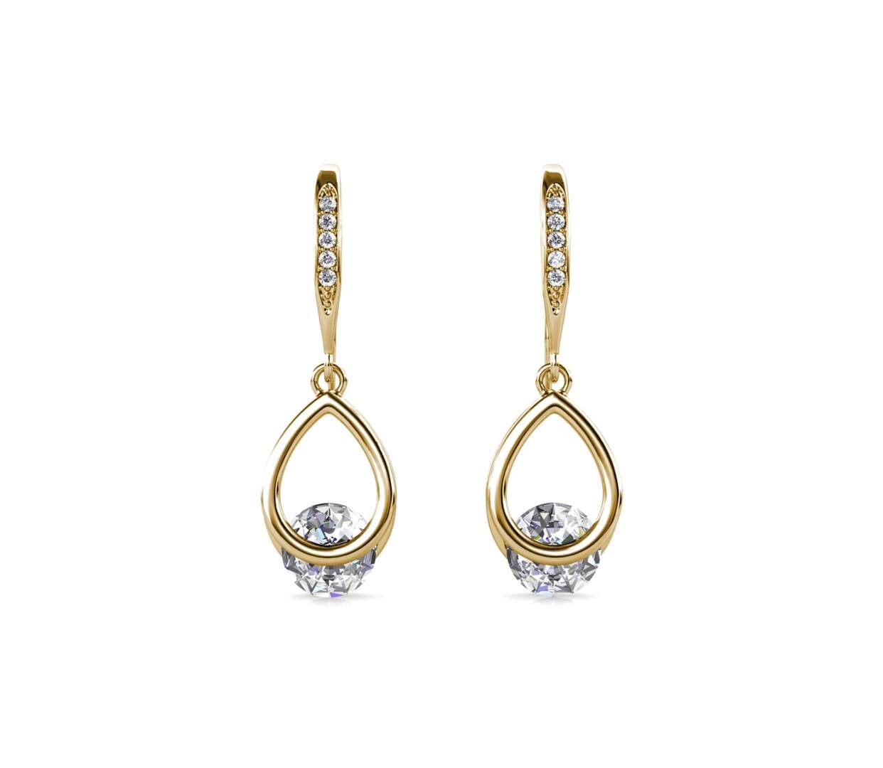 Boucles d'oreilles Tristin Hook - Cristal d'Autriche-3