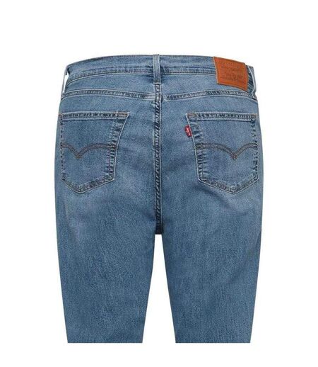 Womens/ladies 724 Denim High Rise Straight Leg Jeans Cool Journey Levis