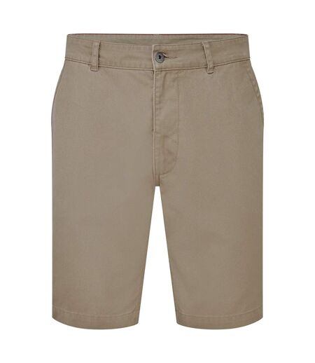 Mens Casual Chino Shorts Khaki Asquith & Fox