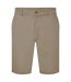 Mens Casual Chino Shorts Khaki Asquith & Fox-1