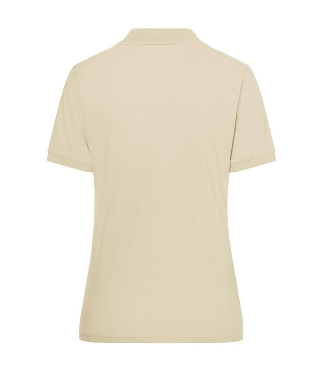 Polo Classic Femme Beige Gris James And Nicholson-2
