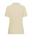 Polo Classic Femme Beige Gris James And Nicholson-2