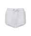 Short de jogging femme blanc TriDri-1