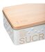 Boîte à Sucre en Morceaux Scandi 20cm Blanc-3