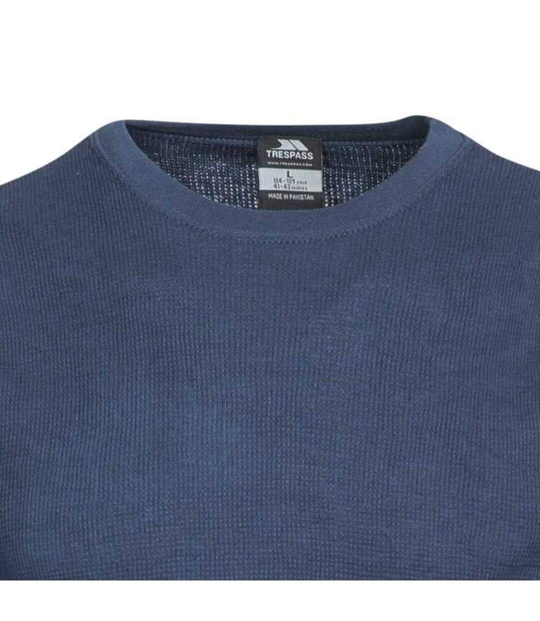 Trespass Adults Unisex Unify Thermal Base Layer Top (Navy) - UTTP3854-3