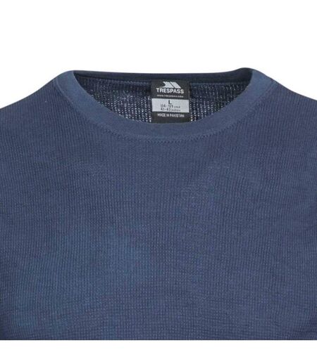 Trespass Adults Unisex Unify Thermal Base Layer Top (Navy) - UTTP3854