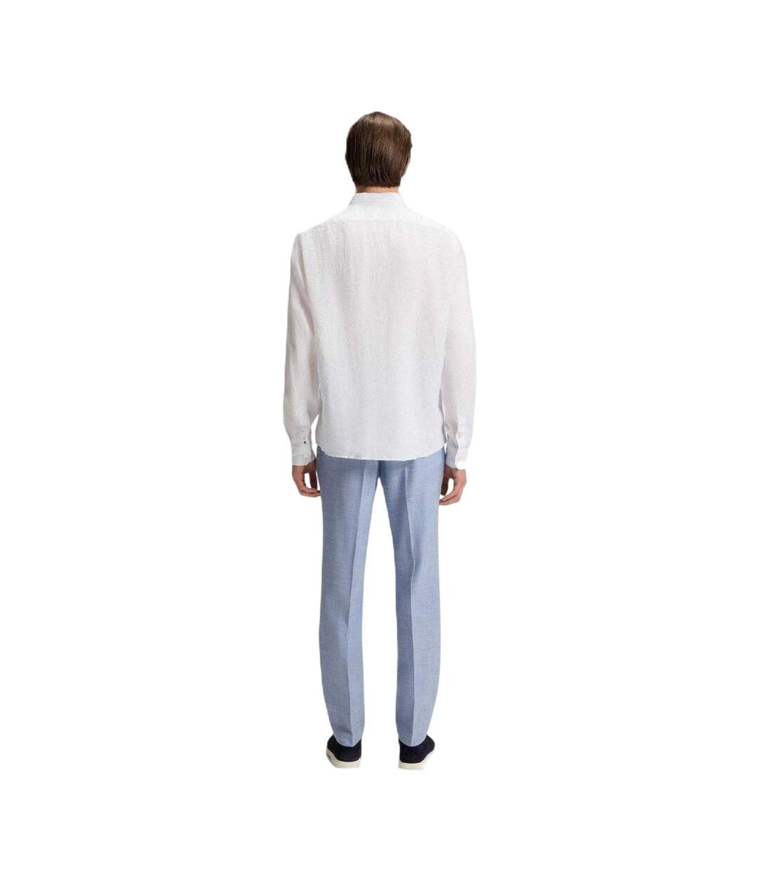 Chemise Manches Longues Liam Homme Blanc Boss-3