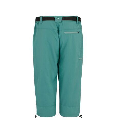 Womens/ladies Xert Stretch Capri Trousers Ivy Moss Regatta