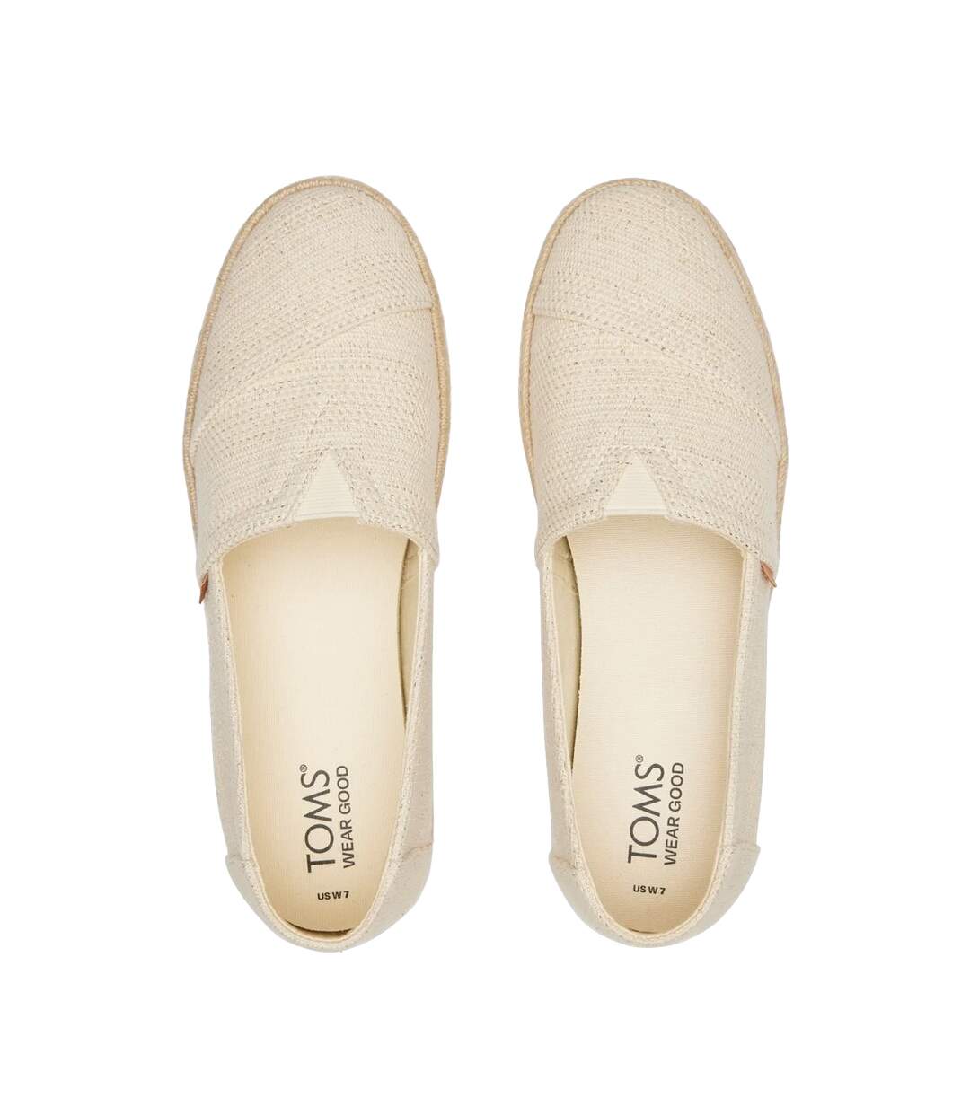 Womens/ladies Alpargata Rope 2.0 Espadrilles Natural Toms-3