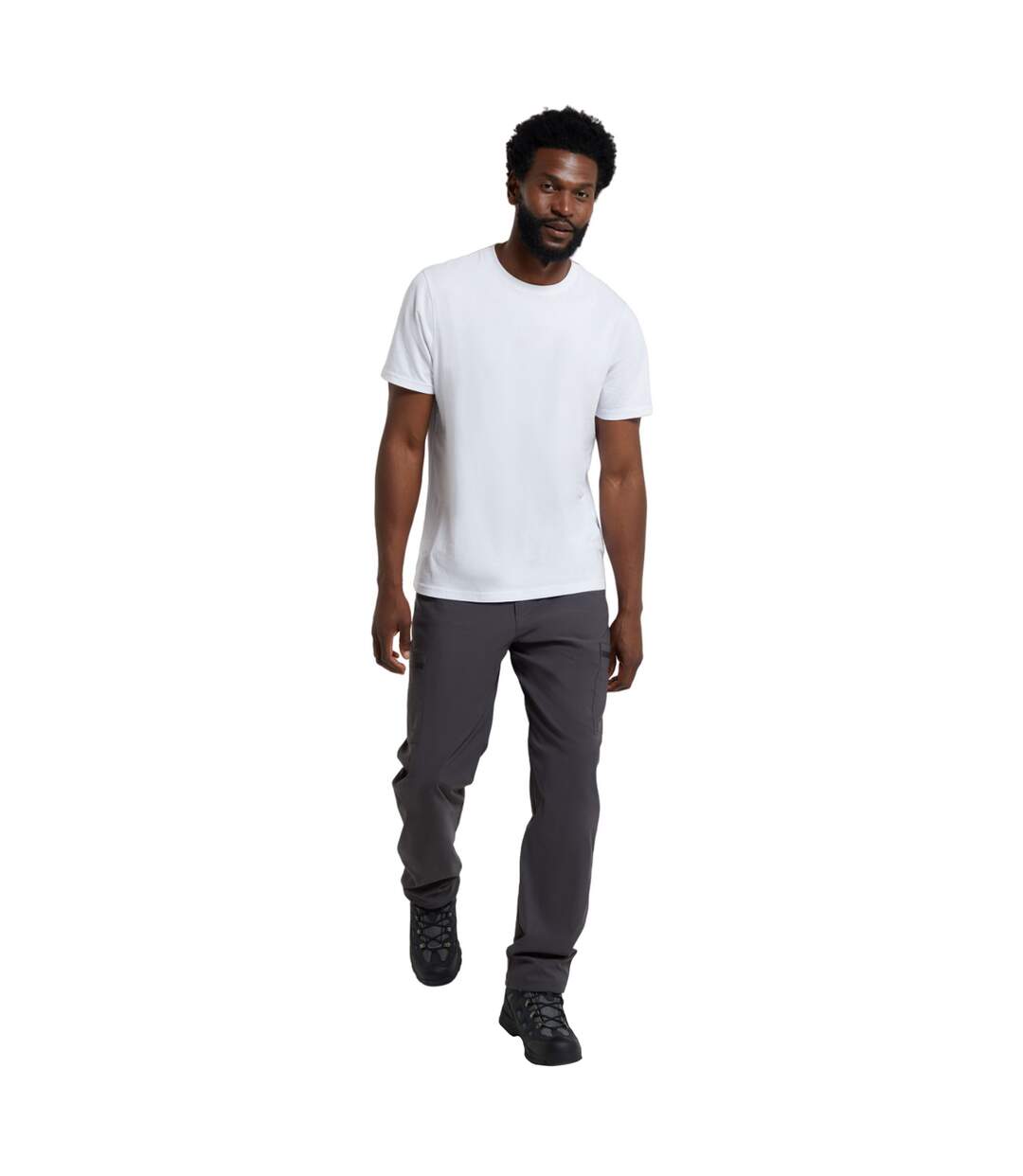 Pantalon Trek Homme Gris Foncé Mountain Warehouse-1