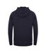 SF Unisex Adults Slim Fit Zip Hooded Sweatshirt (Navy) - UTPC3023