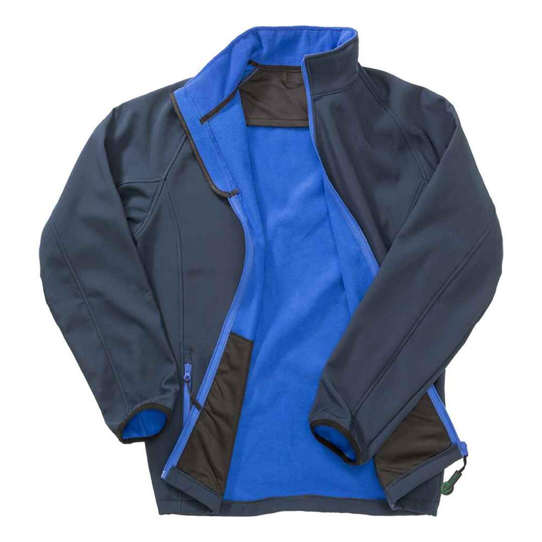 Veste softshell homme bleu marine / bleu roi Result Core-3