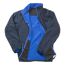 Veste softshell homme bleu marine / bleu roi Result Core-3