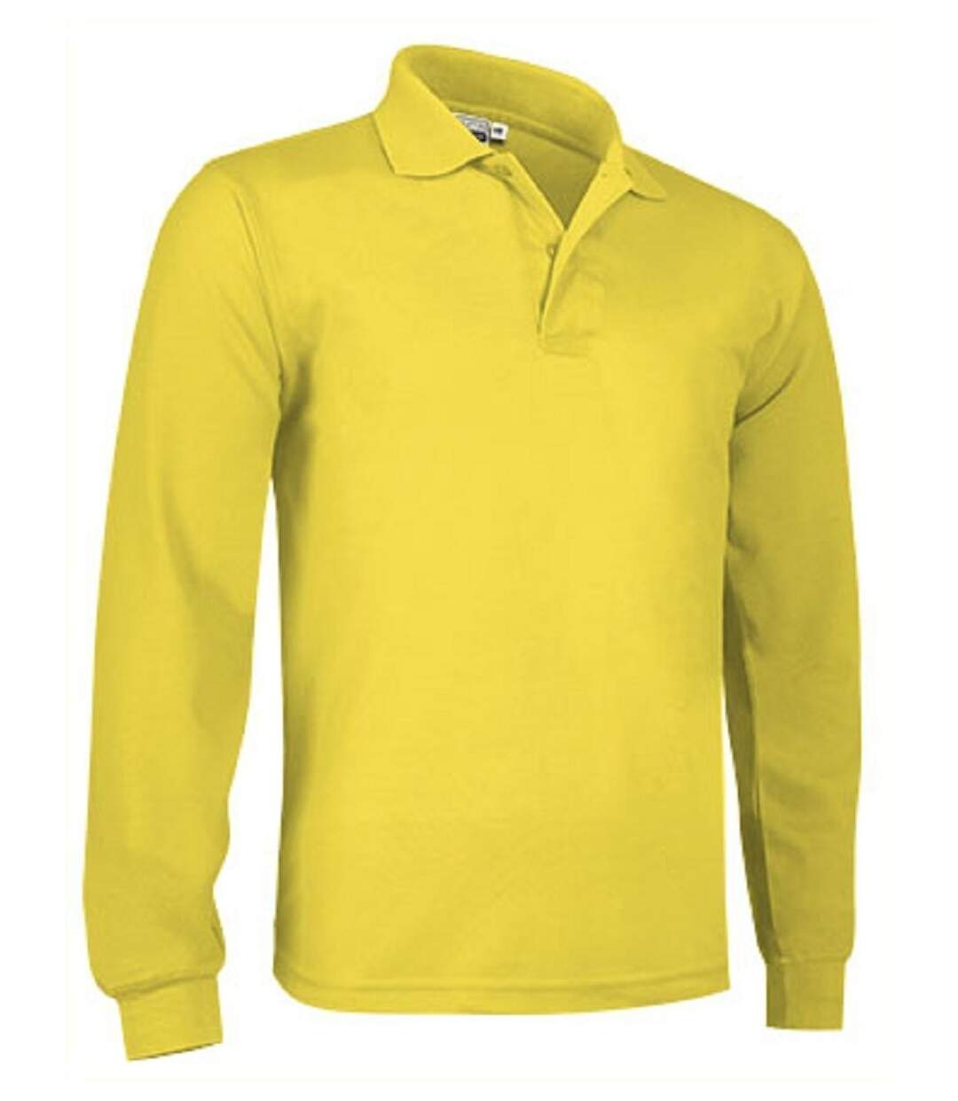 Polo manches longues - Homme - réf PREDATOR - jaune