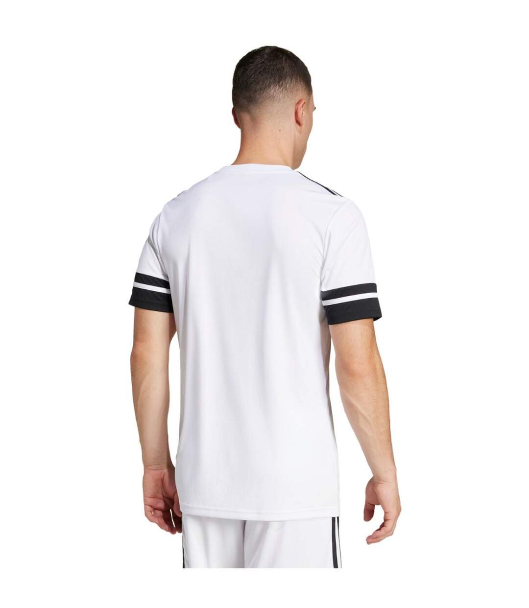 T-shirt Squadra Homme Blanc Noir Adidas-4
