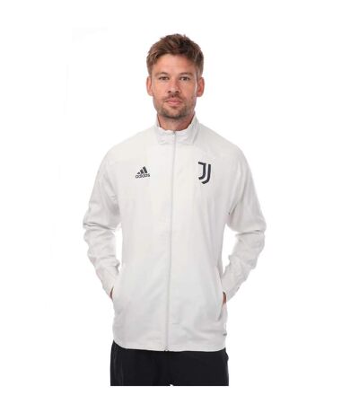 Veste de survêtement 2020/21 presentation homme gris Adidas