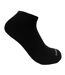 Pack Of 6  Mens Knitted Trainer Socks  Black Firetrap-2
