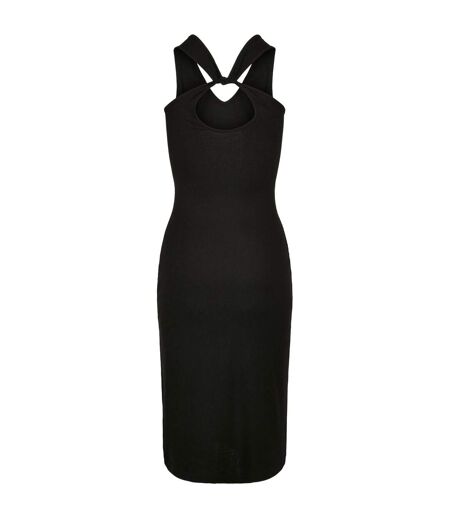 Robe Mi-longue Femme Noir Urban Classics