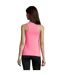 Débardeur Sporty Femme Rose Néon SOLS-3