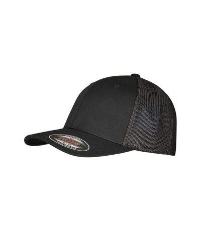 Flexfit Unisex Adult Mesh Recycled Trucker Cap (Black) - UTRW8925