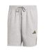 Mens Colour Block Casual Shorts Grey Heather Adidas-1