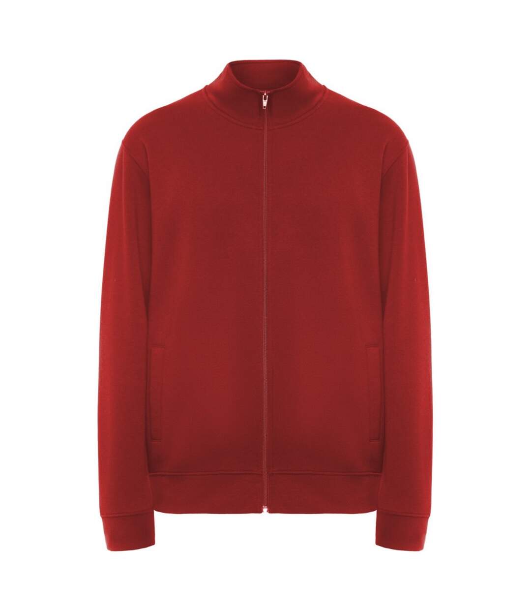 Unisex Adult Ulan Full Zip Sweatshirt Red Roly-1