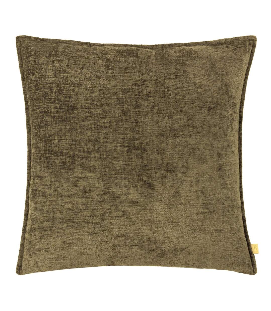 Buxton reversible square cushion cover 50cm x 50cm sage Evans Lichfield