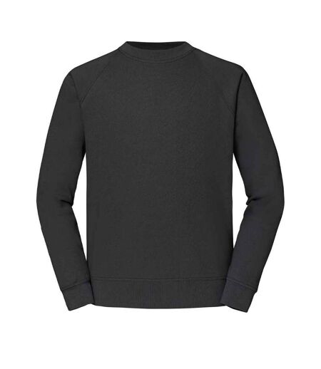 Fruit of the Loom Mens Classic Raglan Sweatshirt (Light Graphite) - UTPC5198
