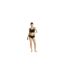 Lot De 3  Culottes Motif/style Hipster Femme Noir Adidas-1