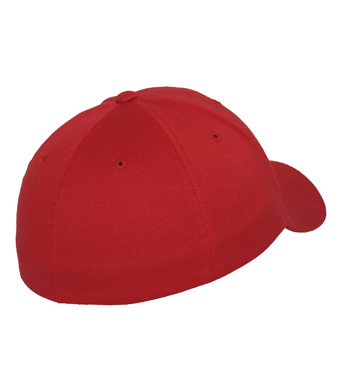 Casquette peignée wooly unisexe rouge Flexfit