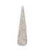Cône Déco Sequins 56cm Champagne-1