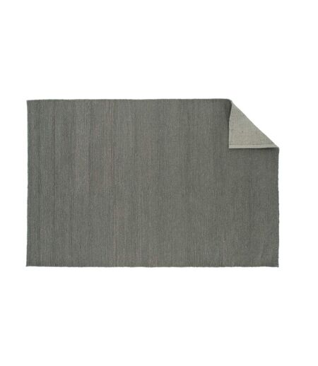 Tapis Tressé en Laine Marta 250x350cm Vert