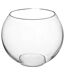 Vase en Verre Boule 25cm Transparent-2