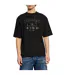 T-shirt Motif/style Logo Phys Ed Military Homme Noir DSquared2-3