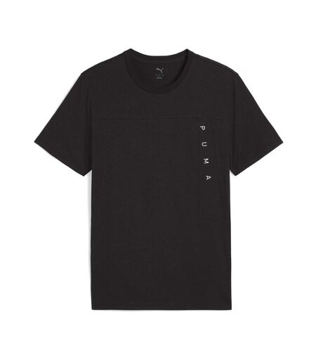 T-Shirt noir homme puma triblend