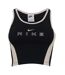 Débardeur Motif/style Contrasté Femme Noir Blanc Cassé Nike-1