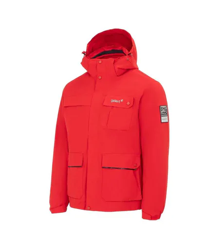 Mens 3 In 1 Jacket Red Gelert