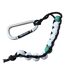 Masters Beaded Golf Stroke Counter (Black/White/Green) (One Size) - UTRD1367-1