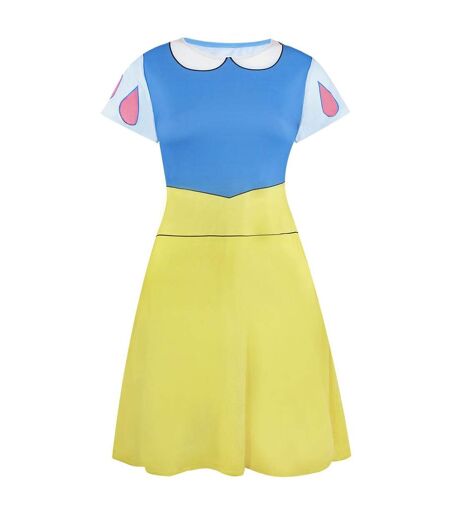 Robe de déguisement femme bleu / jaune Disney