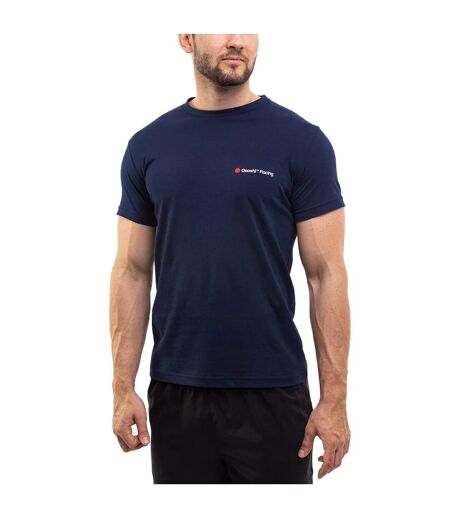 T-shirt Motif/style Petit Logo Homme Bleu Marine Ozoshi