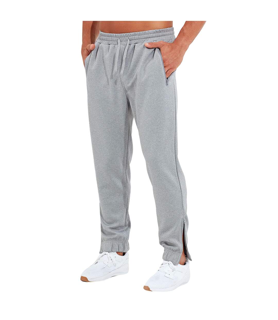 Pantalon de jogging homme gris chiné TriDri