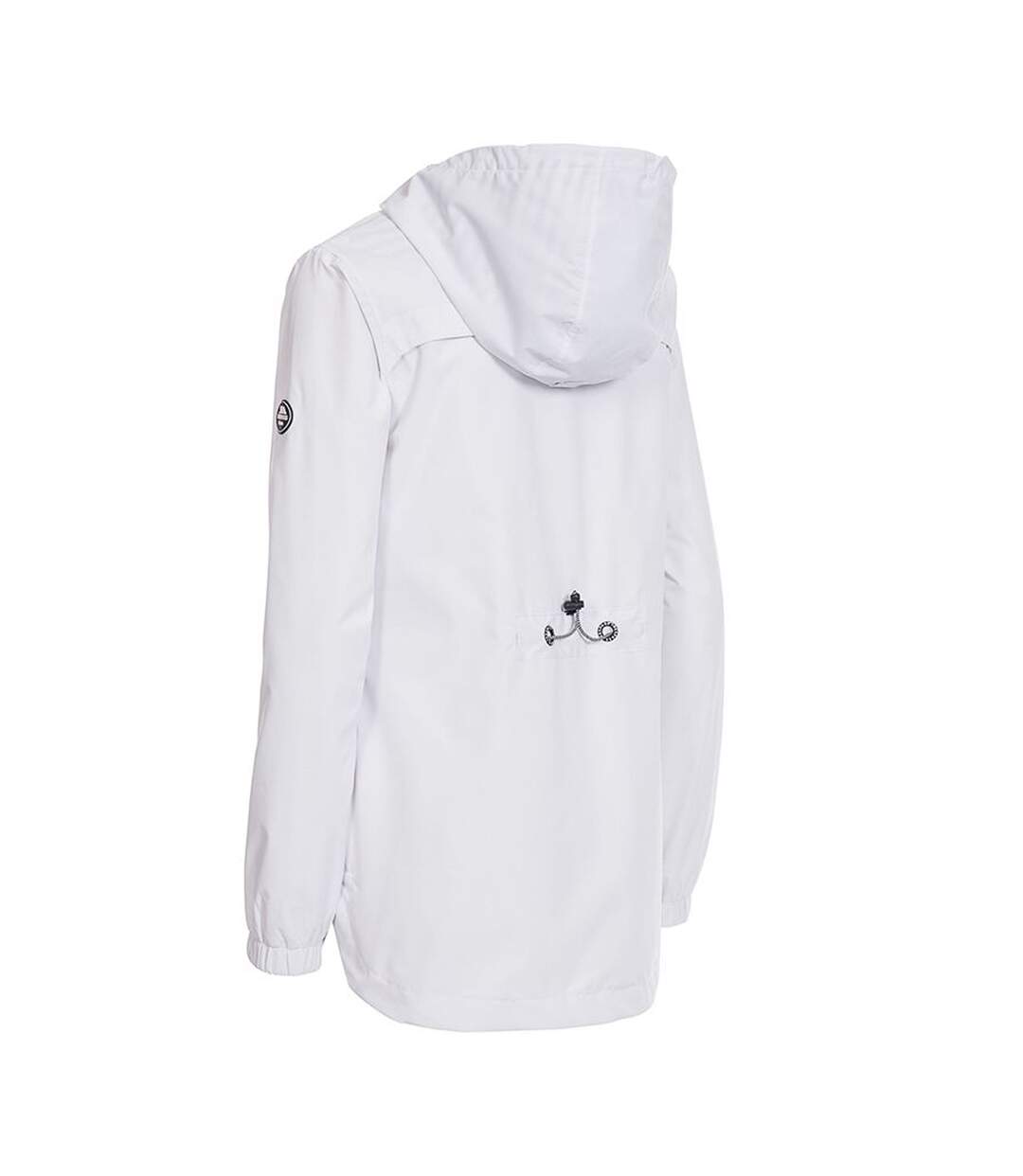 Veste Imperméable Unie Flourish Femme Blanc Trespass-3