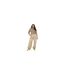 T-shirt Motif/style Ringer Femme Kaki Marron Clair Brave Soul-1