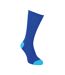 12 Pack Mens Soft Breathable Cotton Contrast Heel & Toe Socks-2