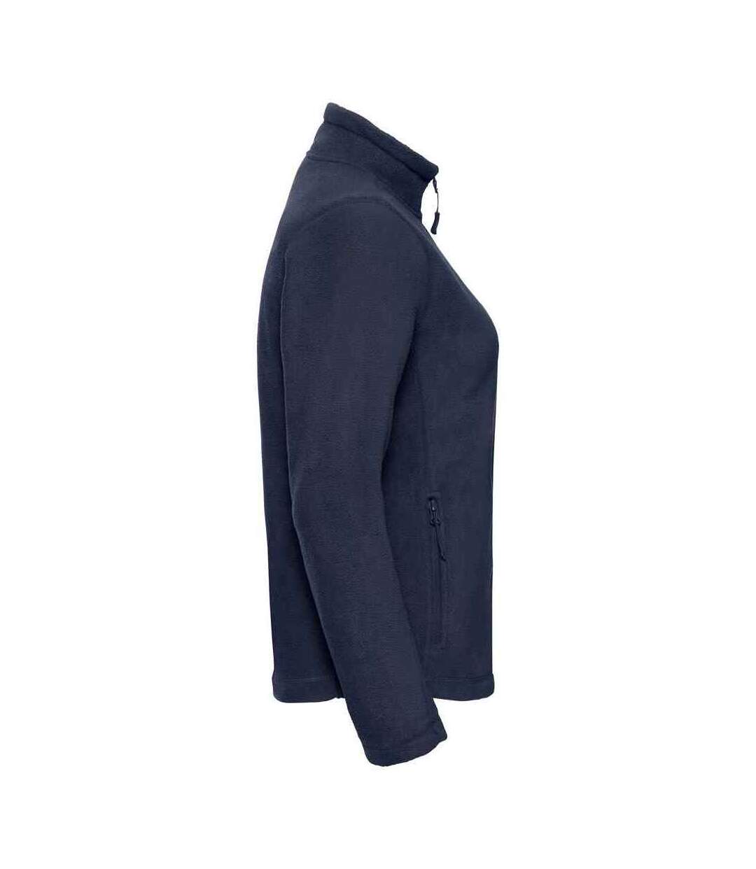 Womens/ladies outdoor fleece jacket french navy Russell