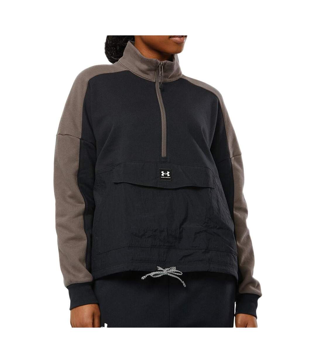 Sweat Noir/Gris Femme Under Armour Rival Fleece - L-1