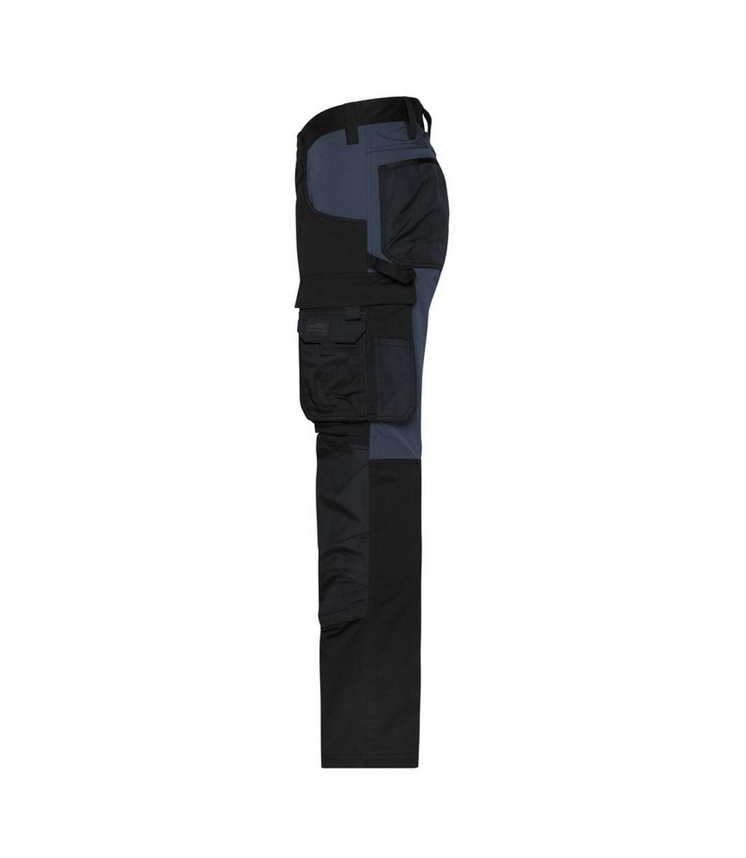 Pantalon De Travail Homme Noir Carbone James And Nicholson-3